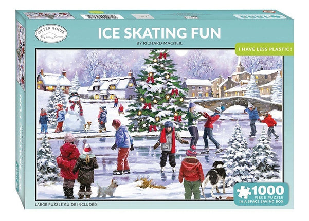 Otterhouse Ice Skating Fun Puzzel 1000 Stukjes