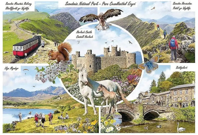 Otterhouse Snowdonia National Park Puzzel 1000 Stukjes