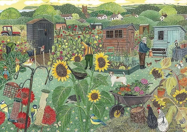 Otterhouse Up The Allotment Puzzel 1000 Stukjes