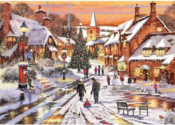 Otterhouse Village Lights Puzzel 1000 Stukjes