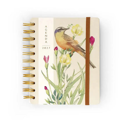 Paperclip Flexi Cover Agenda Orange Bird 2027 A5 – Paperclip
