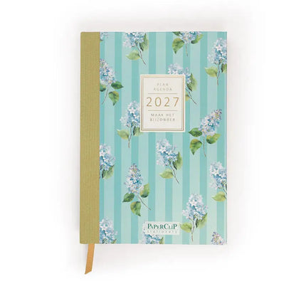 Paperclip Lifeplanner Blue Flower 2027 – Paperclip