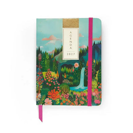 Paperclip Pocket Agenda Landscape with Waterfall Blue Sky A6 – Paperclip