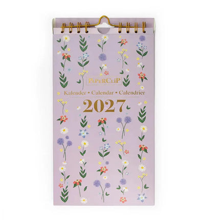 Paperclip Weekkalender Purple 2027 – Paperclip