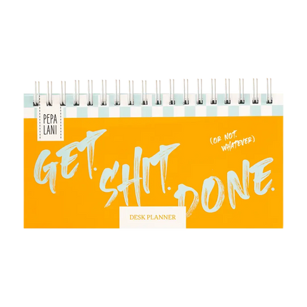 Pepa Lani Pepa Lani Deskplanner Flower Get Sh*t Done