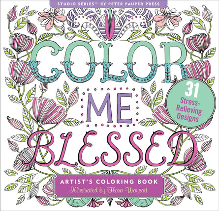 Peter Pauper Color Me Blessed Kleurboek