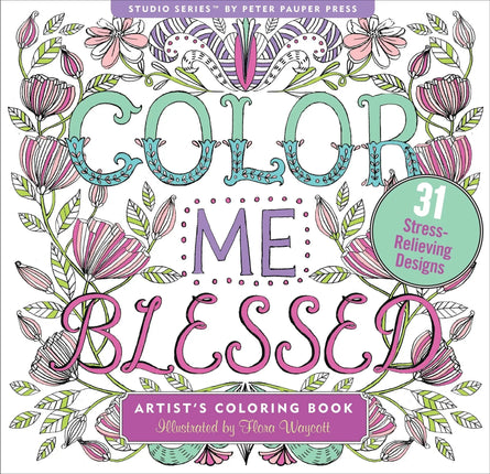 Peter Pauper Color Me Blessed Kleurboek