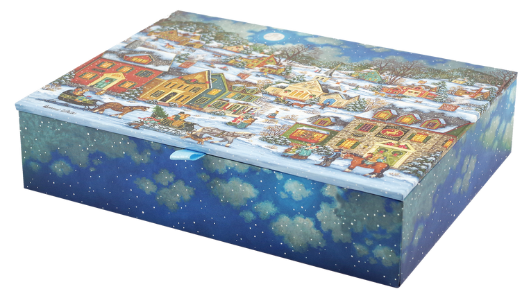 Peter Pauper Festive Village Deluxe Doosje 20 stuks