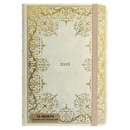 Peter Pauper Gilded Ivory 16 Maanden Agenda 2026