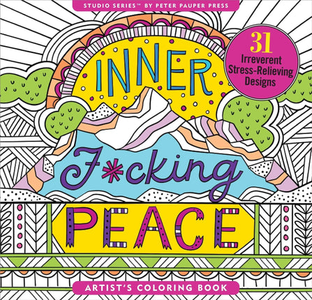 Peter Pauper Inner F*cking Peace Kleurboek