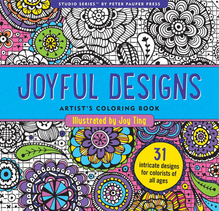 Peter Pauper Joyful Designs Kleurboek
