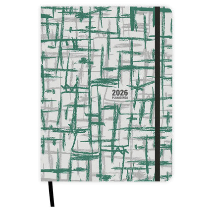 Peter Pauper Planagenda Emerald Grid 2026