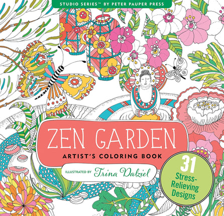Peter Pauper Zen Garden Artist's Kleurboek