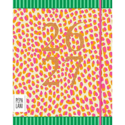 Pimpelmees Pepa Lani A5 Schoolagenda 2026-2027 Tiger Dots