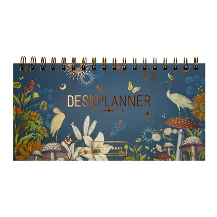 Pimpelmees Pimpelmees Desk Planner - Blue Datumloos