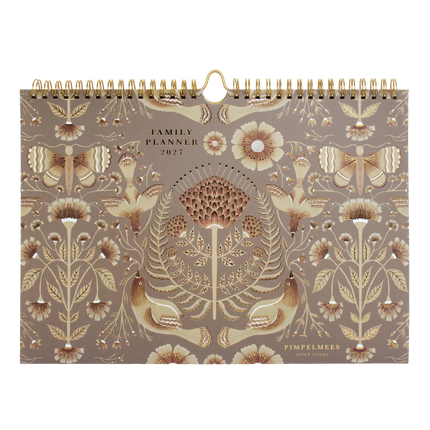 Pimpelmees Pimpelmees Family Planner 2027 Marigold Clay