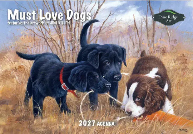 Pine Ridge Must Love Dogs Pocket Planner 2027