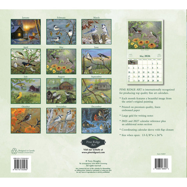 Pine Ridge Wings of Nature Kalender 2026