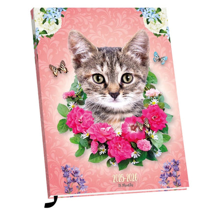 Plenty Gifts Cat Flowers Agenda 2025 - 2026
