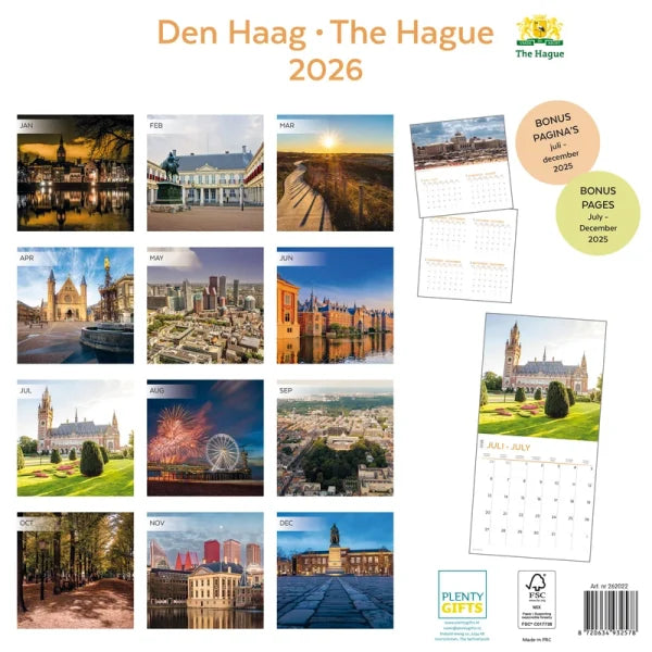 Plenty Gifts Den Haag Kalender 2026