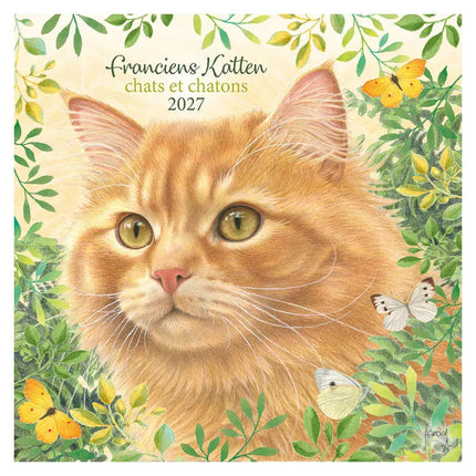 Plenty Gifts Franciens Katten Kalender 2027