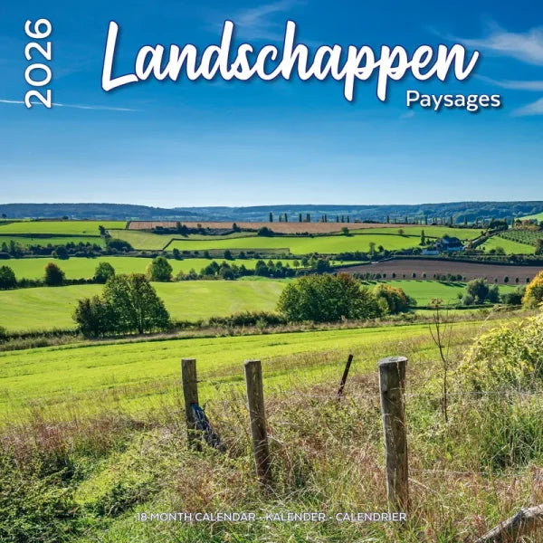 Plenty Gifts Landschappen Kalender 2026