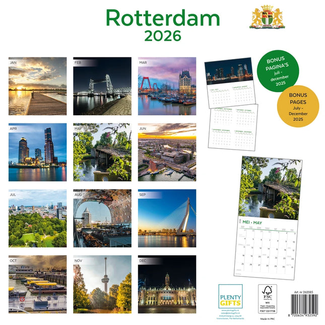 Plenty Gifts Rotterdam Kalender 2026