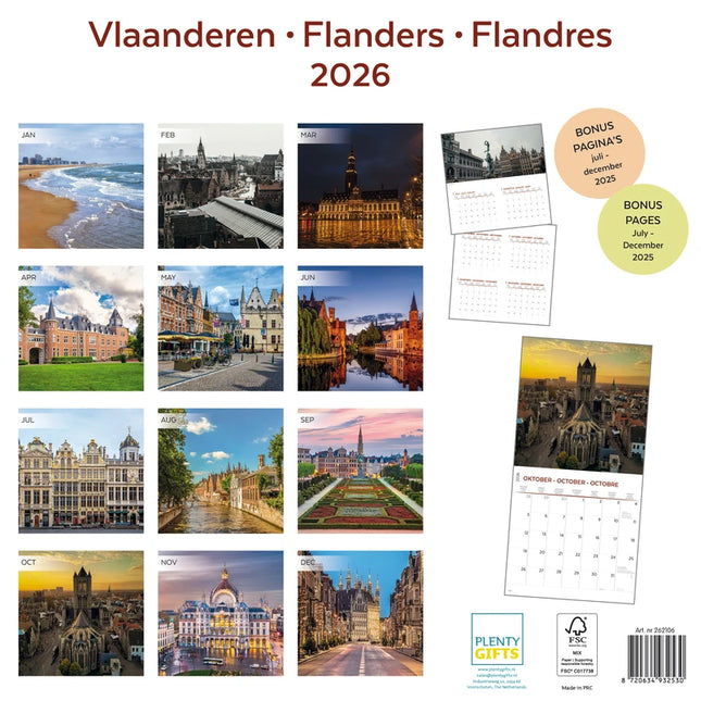Plenty Gifts Vlaanderen Kalender 2026