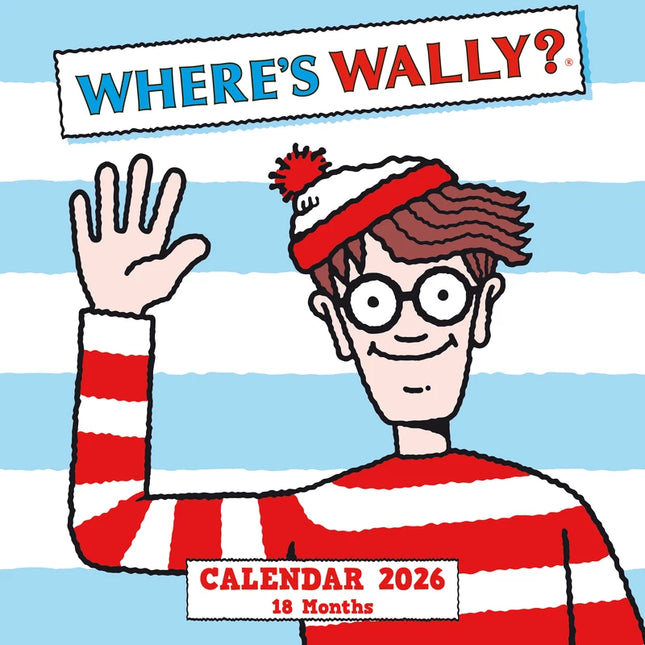 Plenty Gifts Where's Wally Kalender 2026