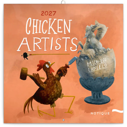 Presco Chicken Artists Kalender 2027