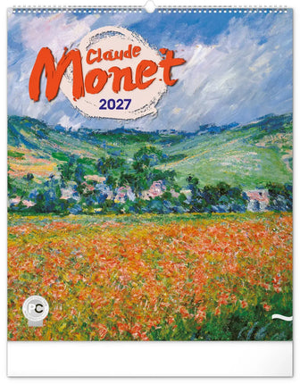 Presco Claude Monet Kalender 2027 Groot