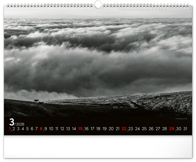 Presco Droomlandschappen Kalender Groot 2026