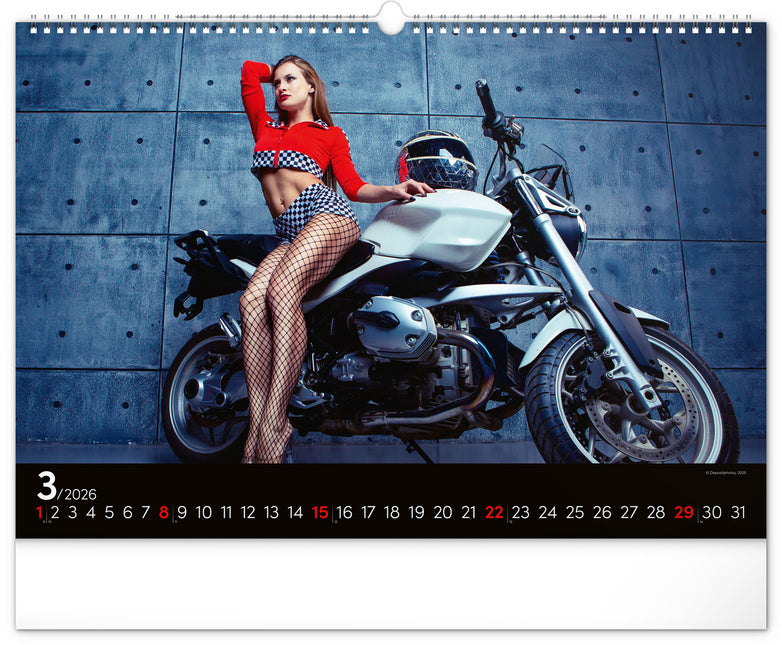 Presco Girls and Bikes Kalender 2026