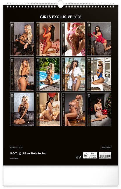 Presco Girls Exclusive Kalender 2026