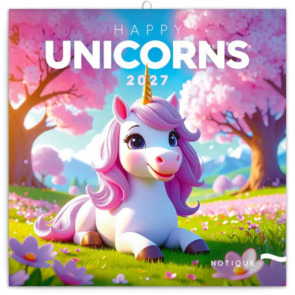 Presco Happy Unicorns Kalender 2027