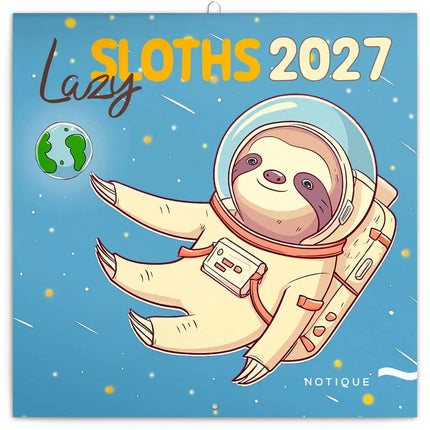 Presco Lazy Sloths Kalender 2027