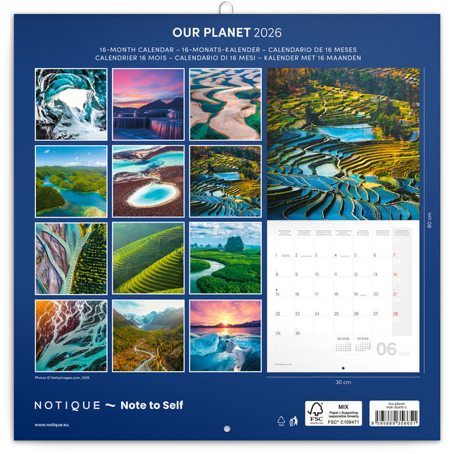 Presco Our Planet Kalender 2026
