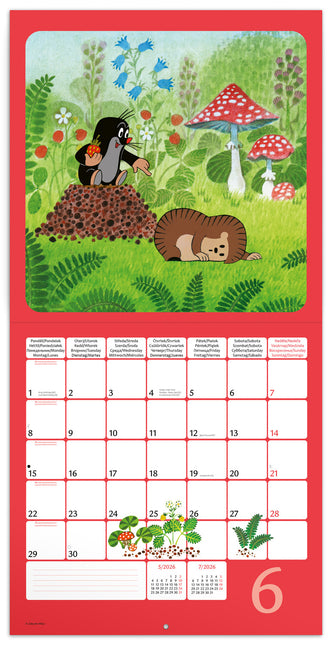 Presco The Little Mole Kalender 2026