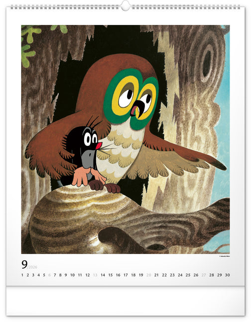 Presco The Little Mole Kalender 2026 Groot