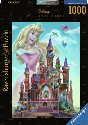 Ravensburger Disney Castles - Aurora Puzzel 1000 Stukjes