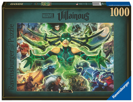 Ravensburger Disney Villainous - Hela Puzzel 1000 Stukjes