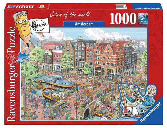 Ravensburger Fleroux Amsterdam Puzzel 1000 Stukjes