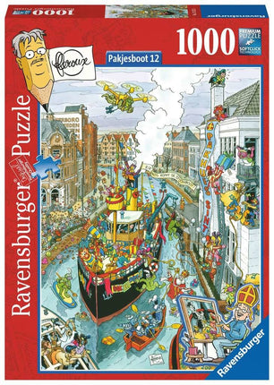 Ravensburger Fleroux Pakjesboot 12 Puzzel 1000 Stukjes