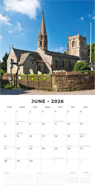 Red Robin Country Churches Kalender 2026