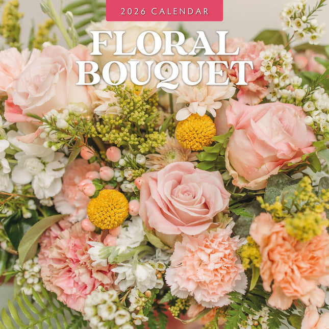 Red Robin Floral Bouquet Kalender 2026