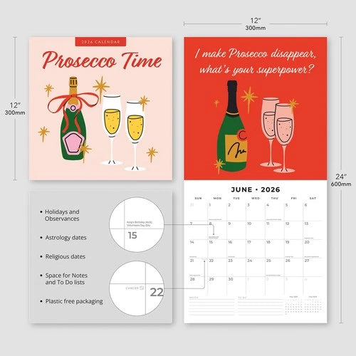 Red Robin Prosecco Time Kalender 2026