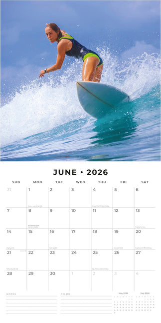Red Robin Surfing Kalender 2026