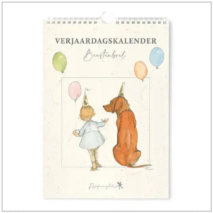 Rosefairytales Beestenboel Verjaardagskalender A4