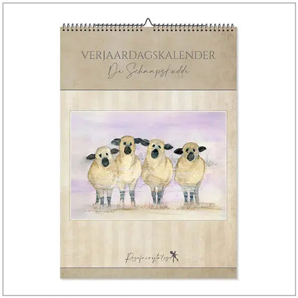 Rosefairytales De Schaapskudde Verjaardagskalender A4