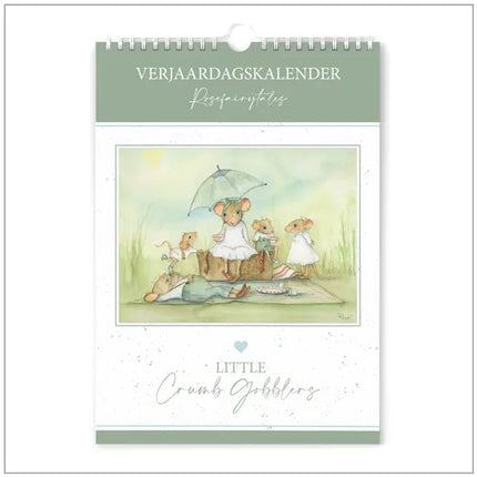 Rosefairytales Little Crumb Gobblers Verjaardagskalender A4